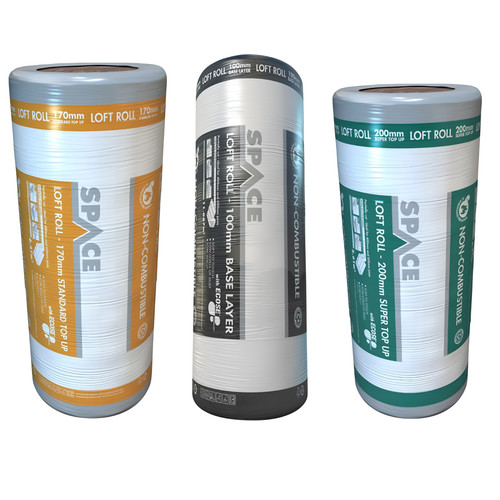 Loft insulation roll glass - insulation,