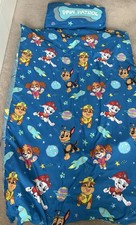 Paw patrol Cot Bed Sized Duvet Cover Set Reversible Blue Teal Grey Single