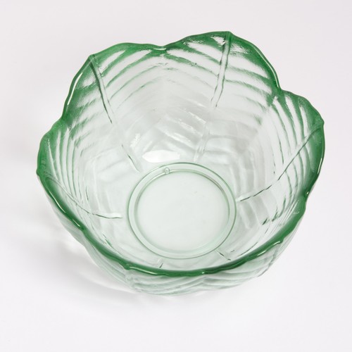 Vintage green glass cabbage - vintage,