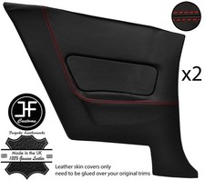 RED STITCH 2X REAR DOOR CARD