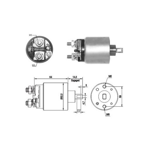 Electromagnet ee1176q - zm,