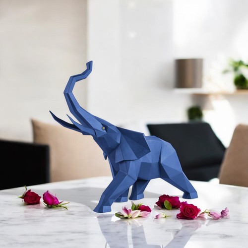 Lladró origami elephant - lladró,
