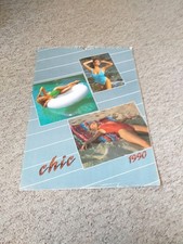 1990 Chic Girling Glamour Model Swimwear Calendar