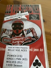 1999 BELLE VUE v IPSWICH KINGS LYNN & WOLVERHAMPTON ORIGINAL SPEEDWAY VIDEO