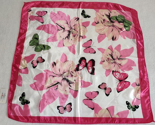 Luxury neck square - , silk