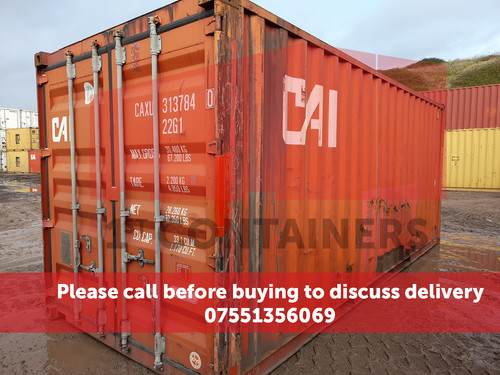 Used 20ft shipping container - used, |