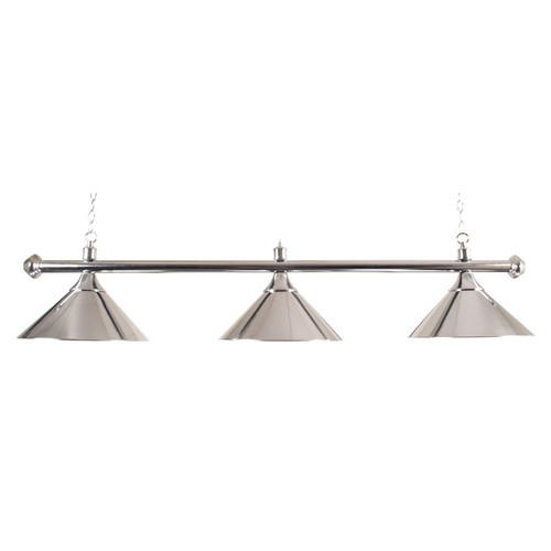 Pool table lights chrome - pool,