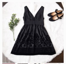 h m conscious collection Black Mini Dress S 8/10 US 6