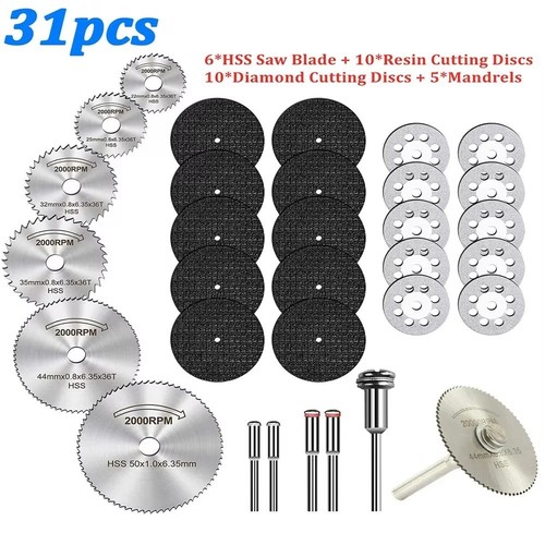 31pcs diamond cutting discs - 31pcs,