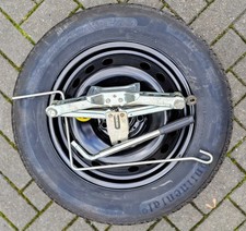 16" NISSAN QASHQAI JUKE  SPACE SAVER SPARE WHEEL + JACK KIT