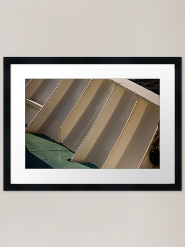 Ship side framed art print - side,