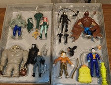 The Adventures of Batman and Robin Rogues Gallery 8 Figure Set. All Accessories
