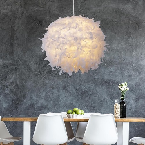 Feather round ceiling light - ceiling,