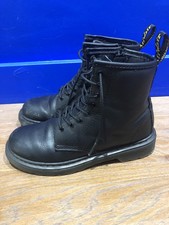 Dr Martens Kids Black UK Size 2 Boots Side Zip