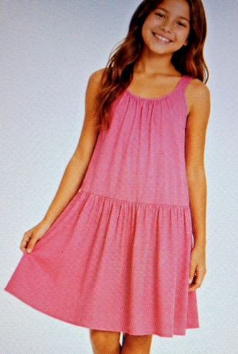 Girls hot pink strappy summer - hot,