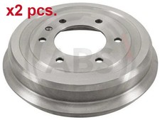 X2 PCS REAR BRAKE DRUM SET X2