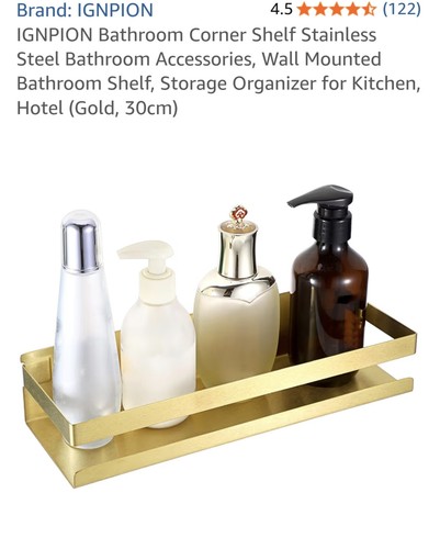 Ignpion corner bathroom shelf - corner,