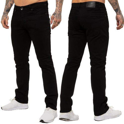 Enzo mens stretch jeans - mens,