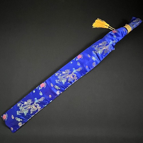 Silk samurai sword bag - silk,