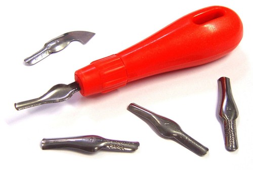 Lino cutter tool handle - lino, +