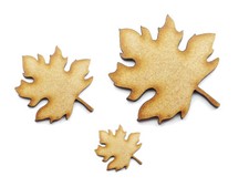 WOODEN MDF LEAF TREE SHAPE