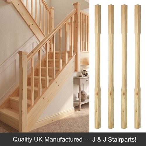 Pine stop chamfer stair - stop,