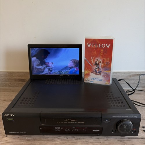 Sony slv e710ux vhs video - sony,