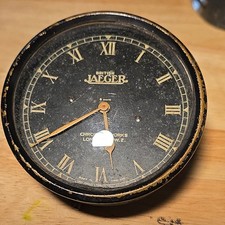 British Jaeger Vintage/Antique 8 Day Car Clock - Chronos Works London N.W.2 