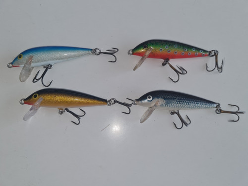 Job lot rapalas - of, 4