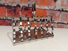 vintage stainless steel toast