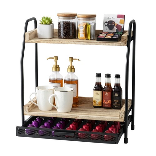 Coffee station organizer - organizer, with