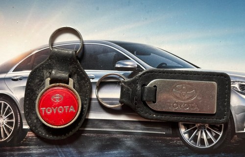 Two toyota keyrings - two,
