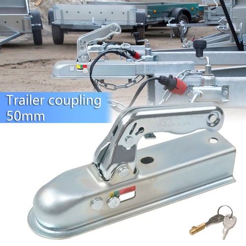 Steel trailer coupling - steel,
