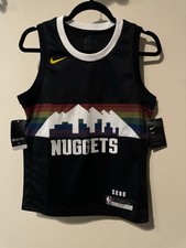 Nike Denver Nuggets Vest NBA Jersey - Black City Edition