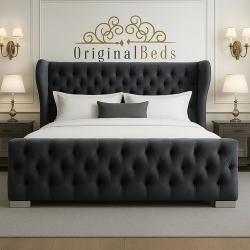 Oxford wingback ottoman - wingback,,