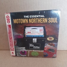 The Essential Motown Northern Soul - Various Artists - 3CD Box Set - 2018 VG Con