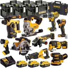 Dewalt 18V XR 10 Piece Combo