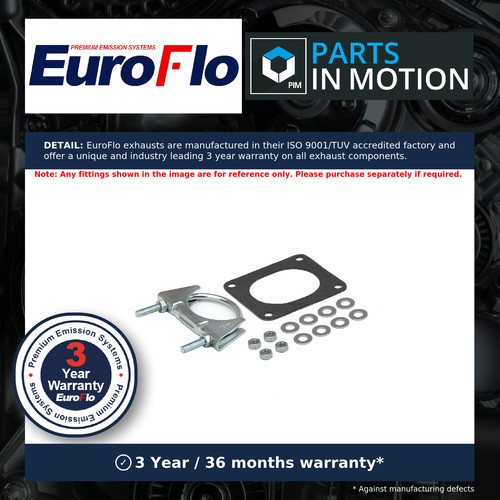 Exhaust front down pipe - front,