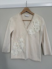 Liz Claiborne cream cotton
