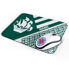 Personalised Plymouth Mouse Mat Retro Football Office Work Pad Dad Gift RFS41