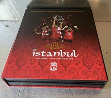Liverpool F.C 2005 Istanbul Champions League Final Boxed Shirt 10th Anniversary
