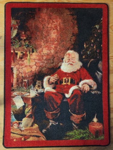 Christmas area rug milliken - rug-,
