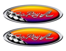 Two Sea Ray Boat Racing Oval