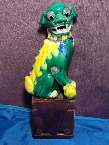 Large chinese porcelain foo - large,