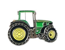 Green & Yellow Tractor ~ Metal