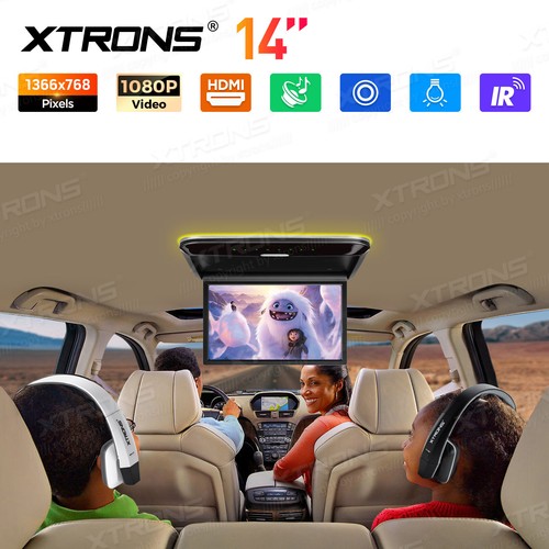 Screen car roof - 14", monitor