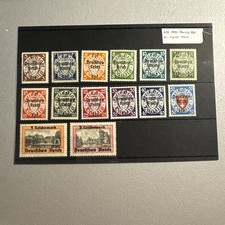 Germany 1939 Danzig overprints