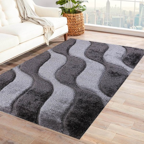 Fluffy rugs large shaggy rug - rugs,