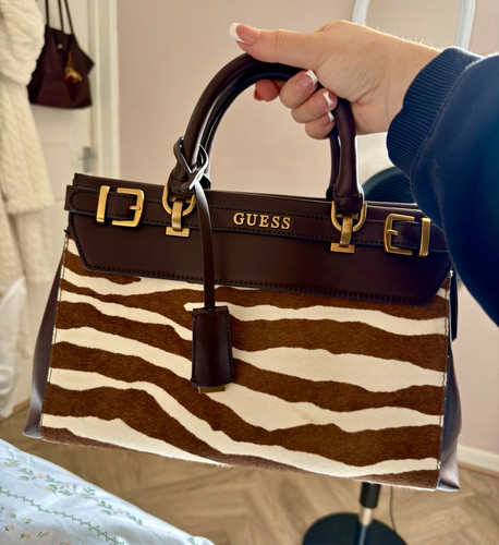 Guess animal print faux - animal,
