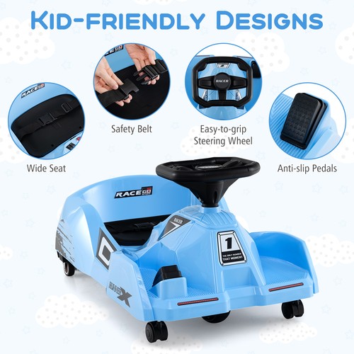 Race car with - with, detachable